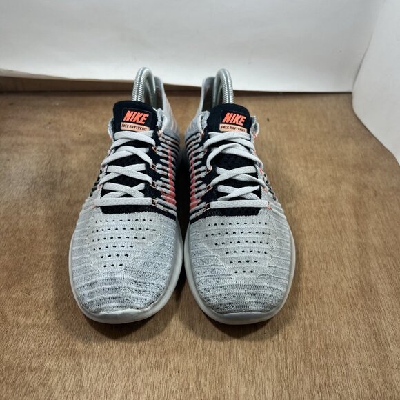 Nike Shoes Women Size 8.5 831070-005 Free RN Flyknit Lace Up Running Athletic - Picture 2 of 9